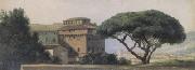 Pierre de Valenciennes View of the Convent of the Ara Coeli The Umbrella Pine (mk05) France oil painting artist